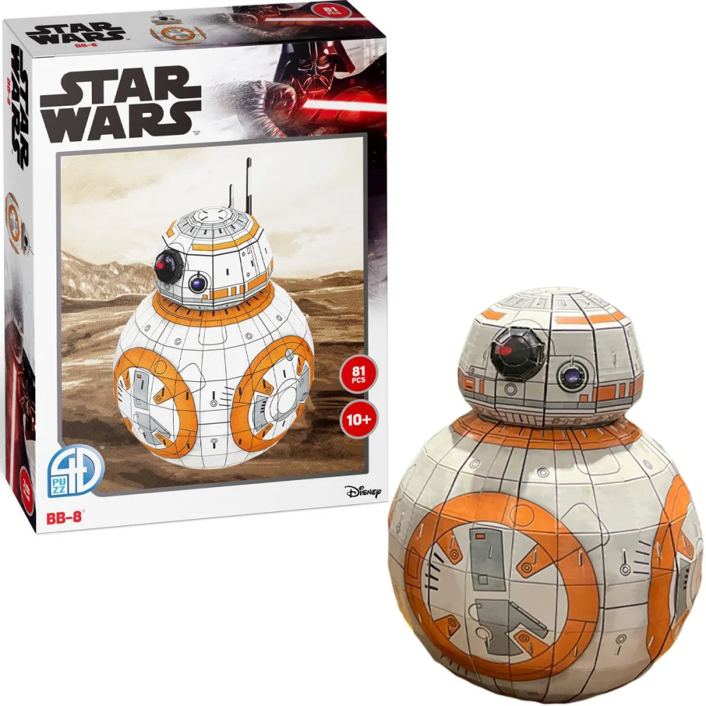 3D Puzzle: Star Wars: Bb8 (Medium Size) 1 3D Puzzle: Star Wars: Bb8 (Medium Size)