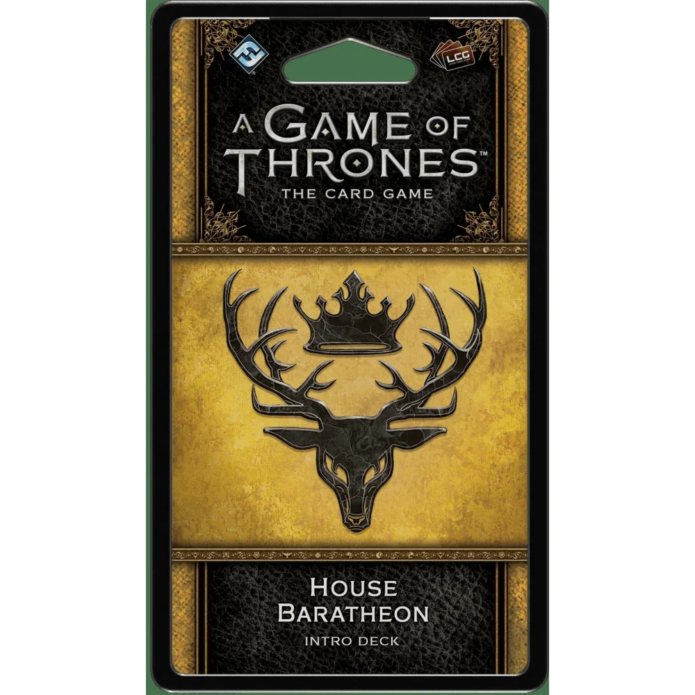 A Game Of Thrones: The Card Game (Second Edition) – House Baratheon Intro Deck 1 A Game Of Thrones: The Card Game (Second Edition) – House Baratheon Intro Deck