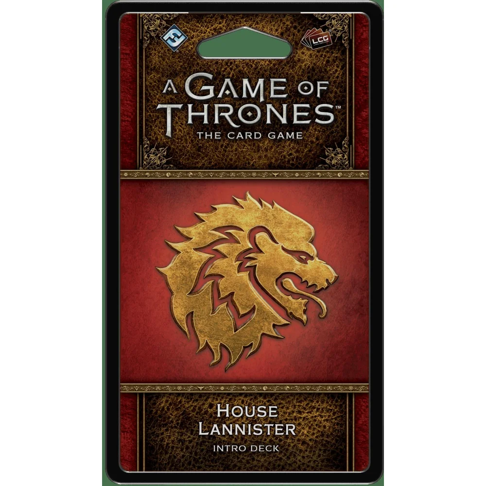 A Game Of Thrones: The Card Game (Second Edition) – House Lannister Intro Deck 1 A Game Of Thrones: The Card Game (Second Edition) – House Lannister Intro Deck