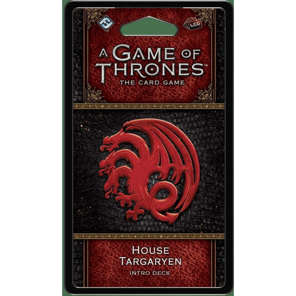 A Game Of Thrones: The Card Game (Second Edition) – House Targaryen Intro Deck