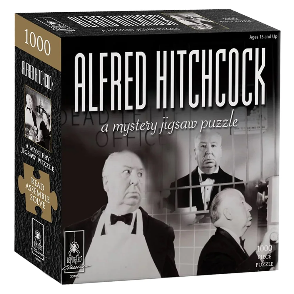 Classic Mystery Jigsaw Puzzle: Alfred Hitchcock 1 Classic Mystery Jigsaw Puzzle: Alfred Hitchcock