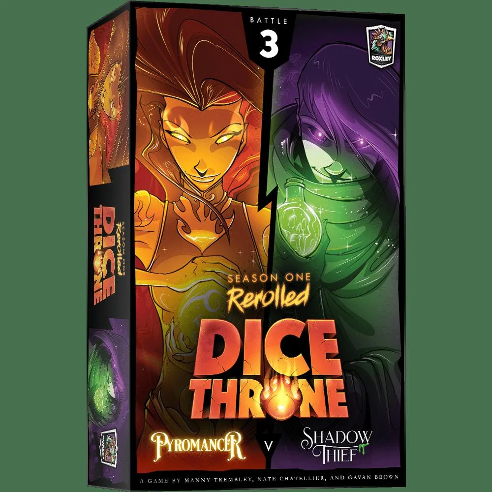 Dice Throne: Season One ReRolled – Pyromancer V. Shadow Thief 1 Dice Throne: Season One ReRolled – Pyromancer V. Shadow Thief