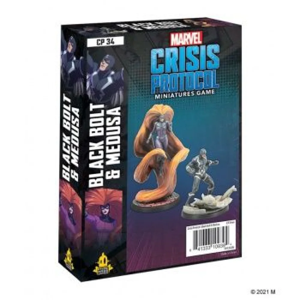 Marvel: Crisis Protocol – Black Bolt And Medusa 1 Marvel: Crisis Protocol – Black Bolt And Medusa