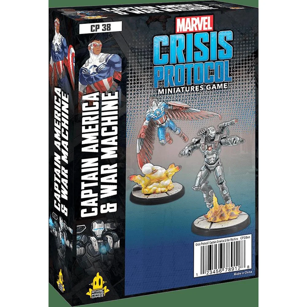 Marvel: Crisis Protocol – Captain America & War Machine 1 Marvel: Crisis Protocol – Captain America & War Machine