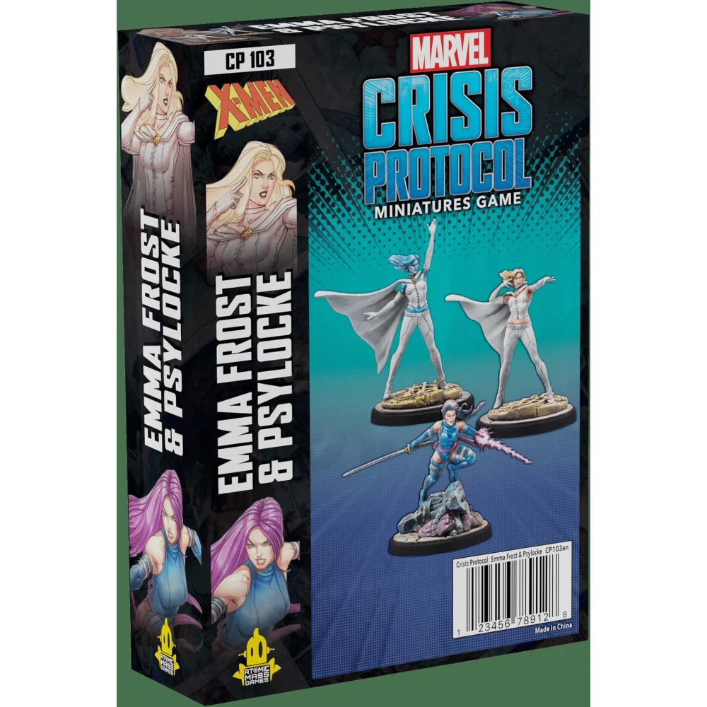 Marvel: Crisis Protocol – Emma Frost & Psylocke 1 Marvel: Crisis Protocol – Emma Frost & Psylocke