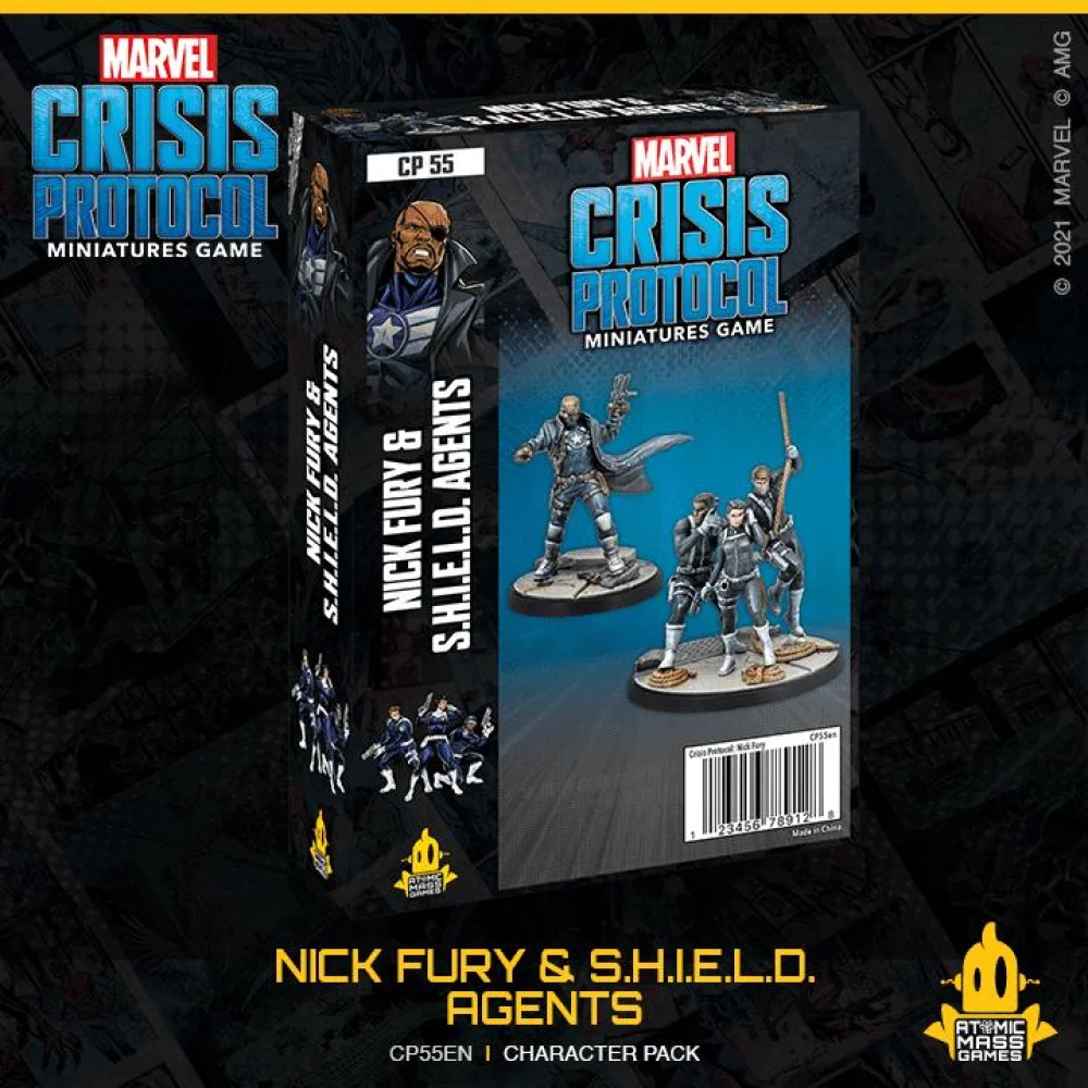 Marvel: Crisis Protocol – Nick Fury & S.H.I.E.L.D. Agents 1 Marvel: Crisis Protocol – Nick Fury & S.H.I.E.L.D. Agents
