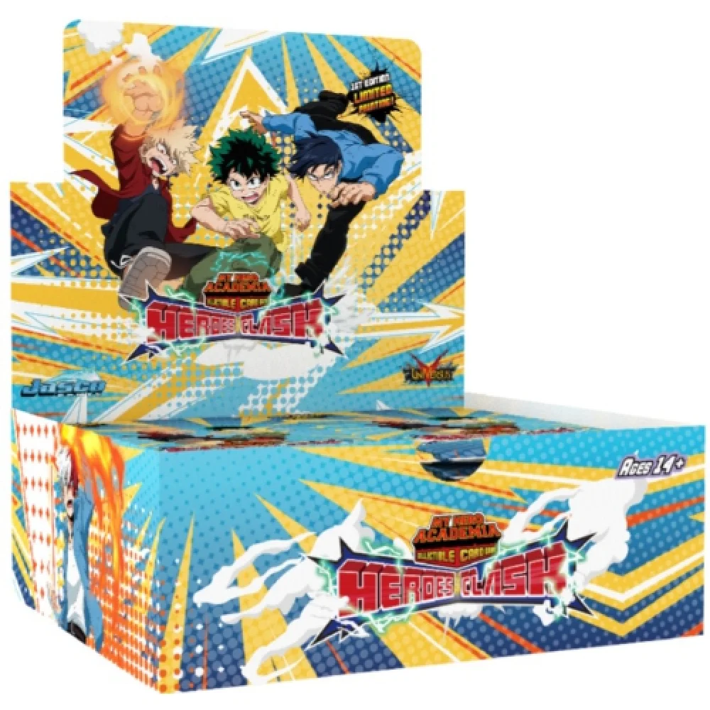 My Hero Academia: CCG Heroes Clash BOOSTER Box 1 My Hero Academia: CCG Heroes Clash BOOSTER Box