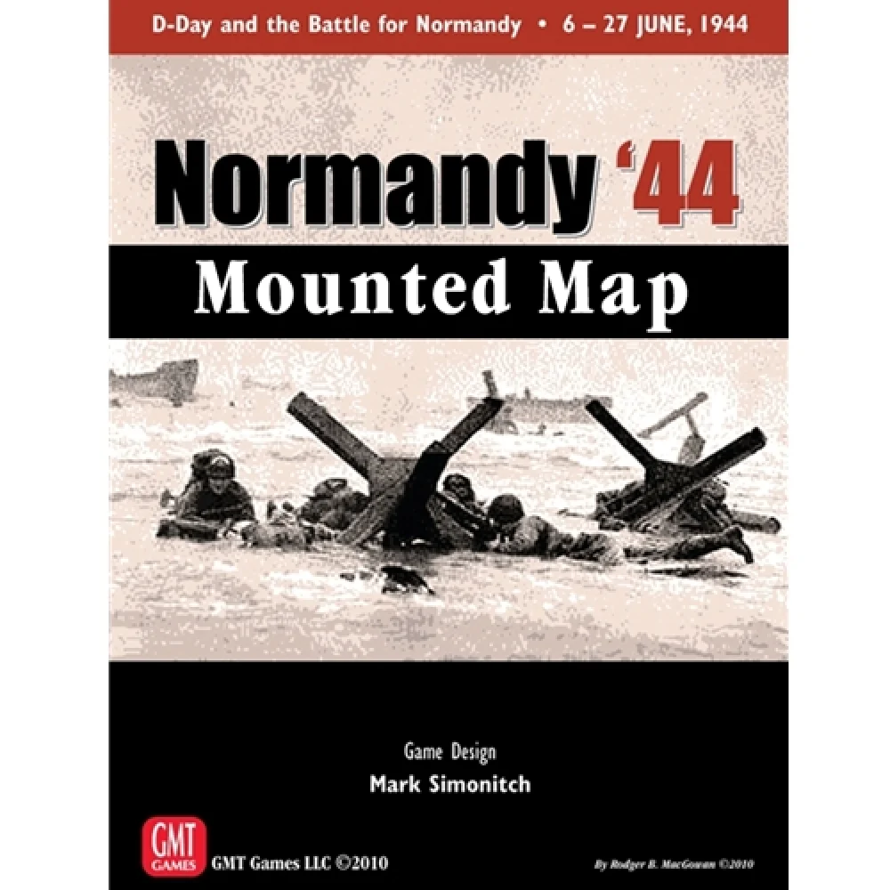 Normandy '44 Mounted Map 1 Normandy '44 Mounted Map