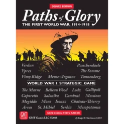 Paths Of Glory Deluxe Mounted Map