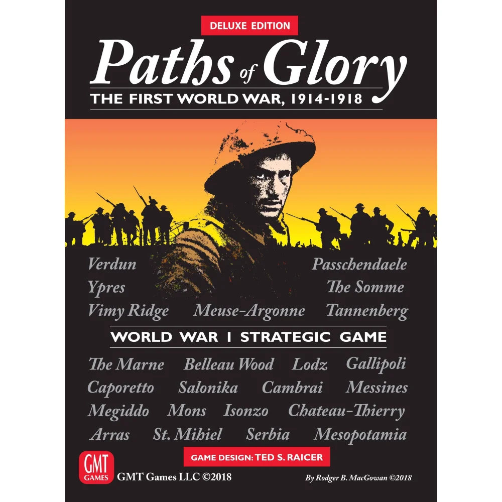 Paths Of Glory Deluxe Mounted Map 1 Paths Of Glory Deluxe Mounted Map