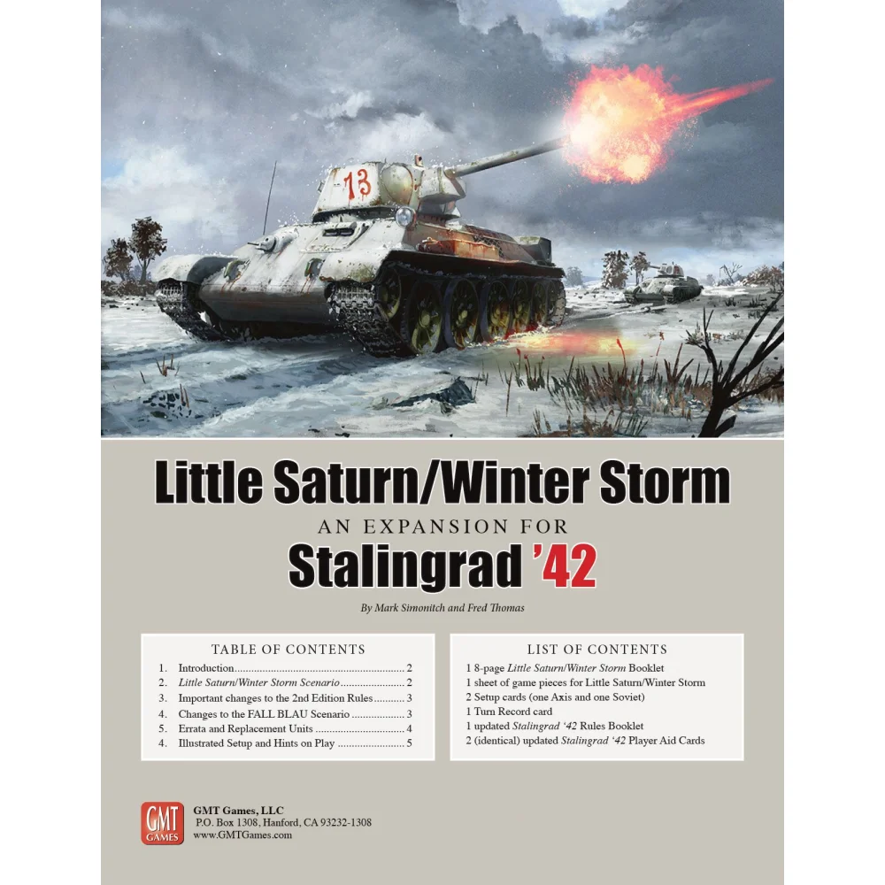 Stalingrad '42 Expansion: Operation Little Saturn And Winter Storm 1 Stalingrad '42 Expansion: Operation Little Saturn And Winter Storm