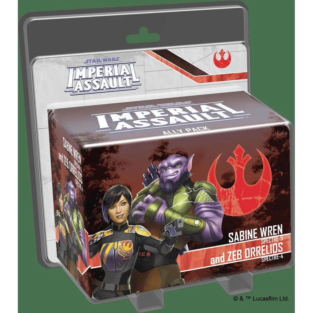 Star Wars: Imperial Assault – Sabine Wren And Zeb Orrelios Ally Pack
